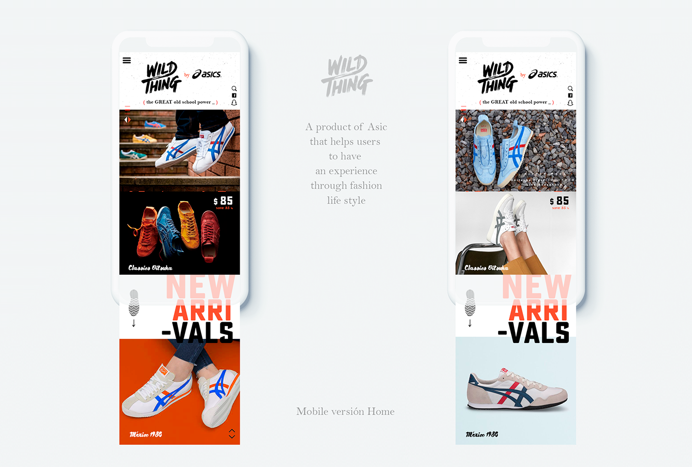 ux UI Web Design  tipography color social network snapchat instagram storytelling   digital