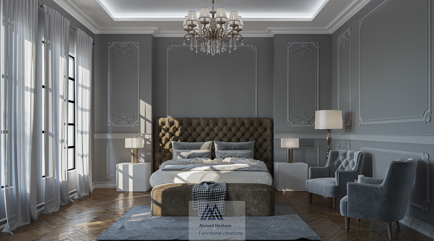 3d max bedroom French french style neo classic bedroom neoclassic bedroom new classic bedroom