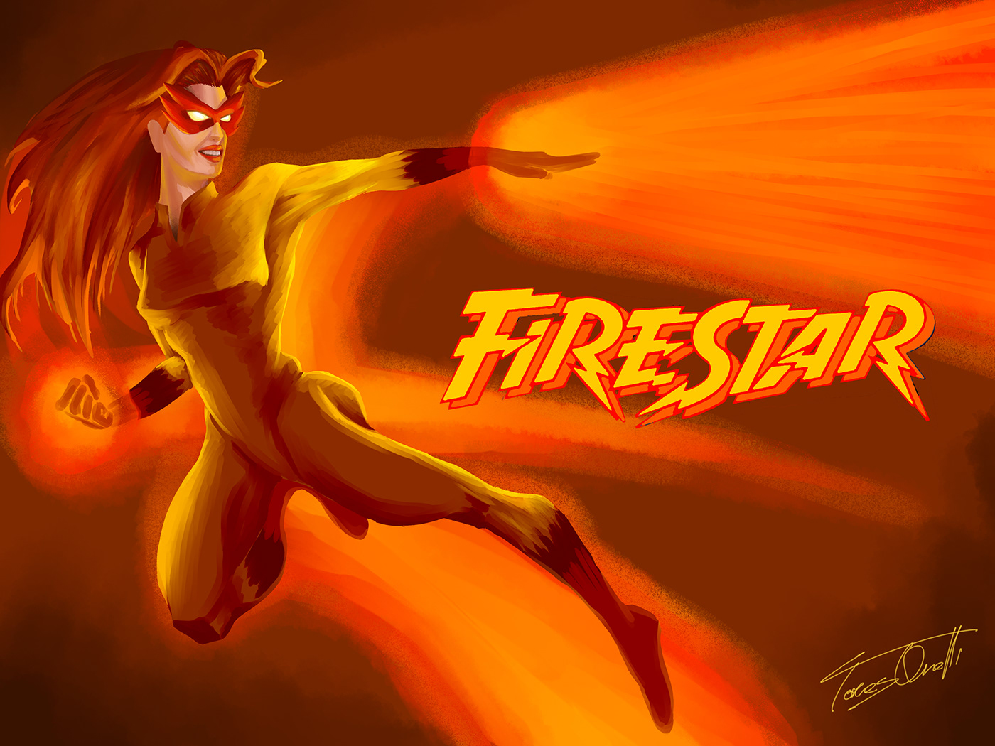 boardgame Firestar Justice marvel namorita NEW warriors Night thrasher Nova speedball digital painting