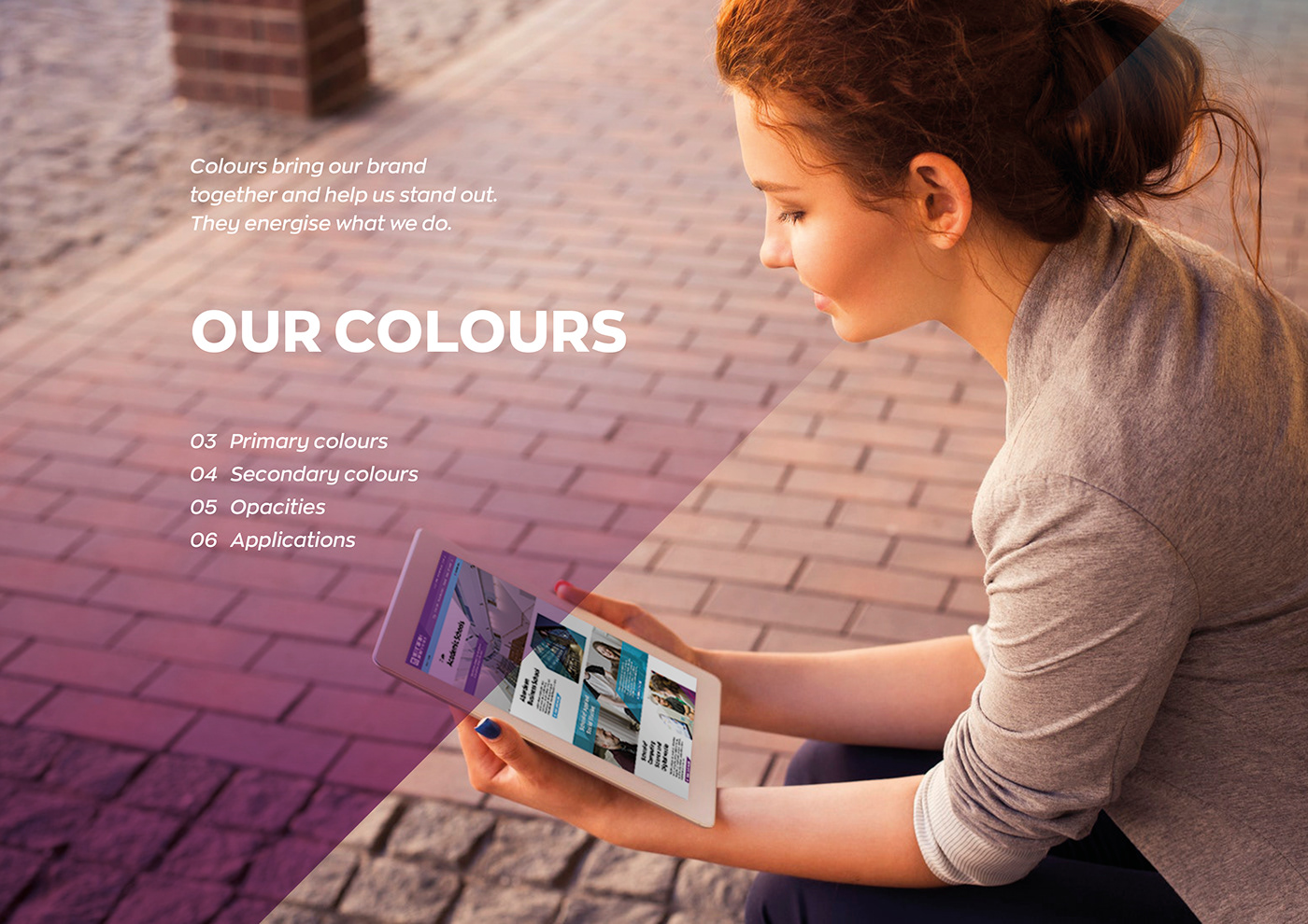 Accessibility colour digital mobile navigation Photography  Robert Gordon University typography   UI/UX Website