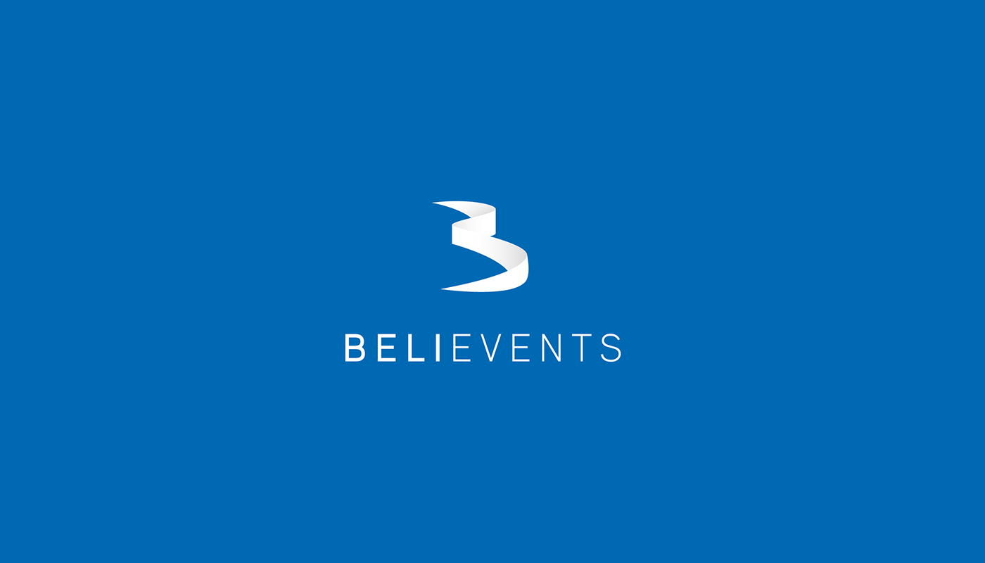 Events brand blue