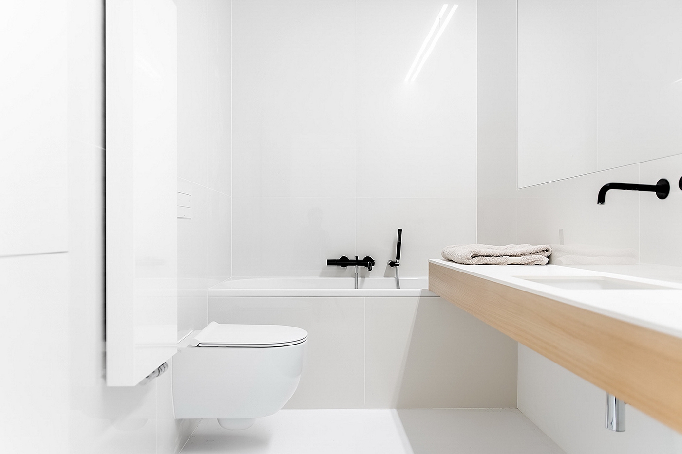 warsaw kitchen bathroom Minimalism minimal Interior livingroom White