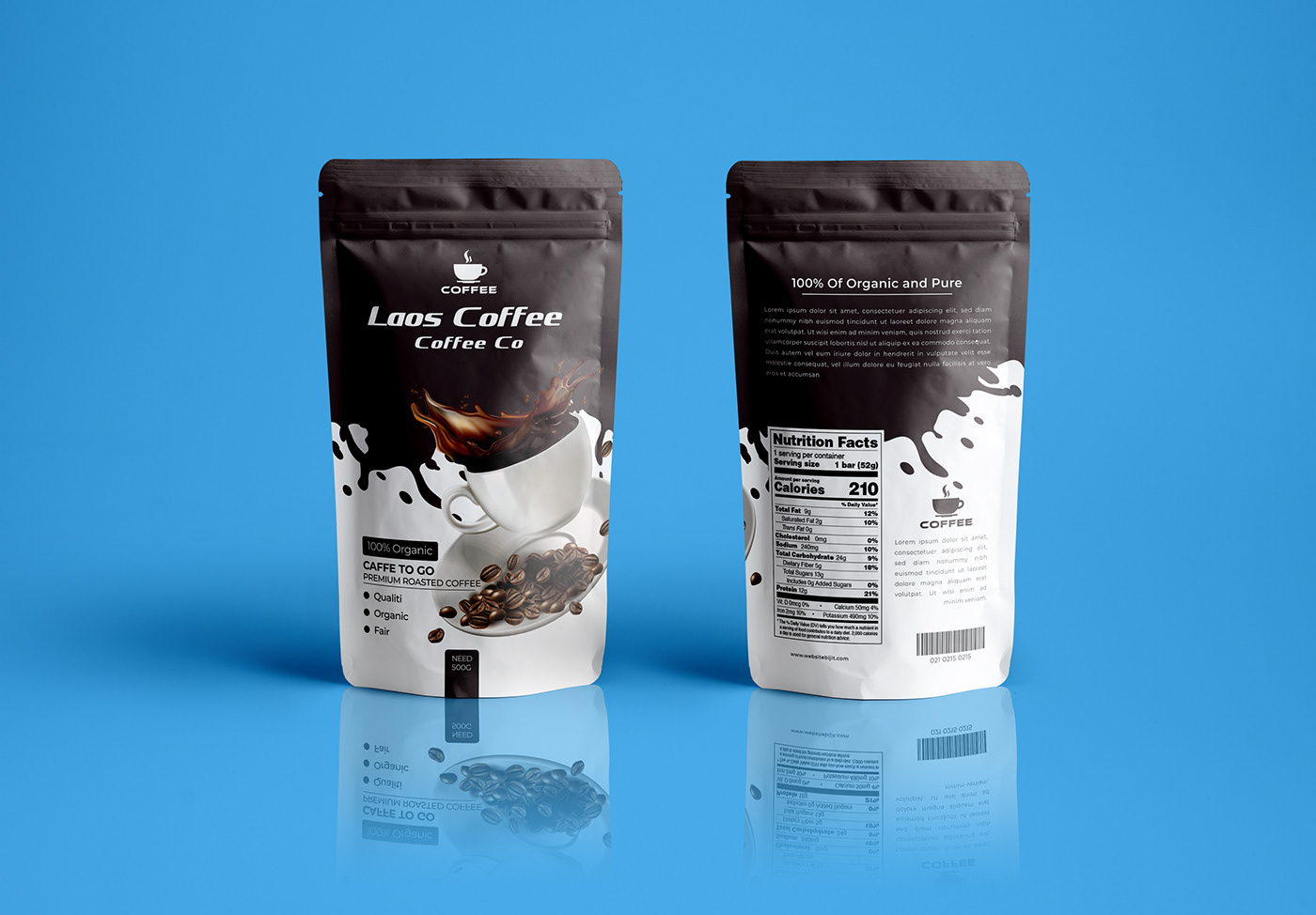 package design  Pouch Packaging coffee pouch coffee beans coffee shop coffee bag design product packaging brand identity coffee pouch design Packaging
