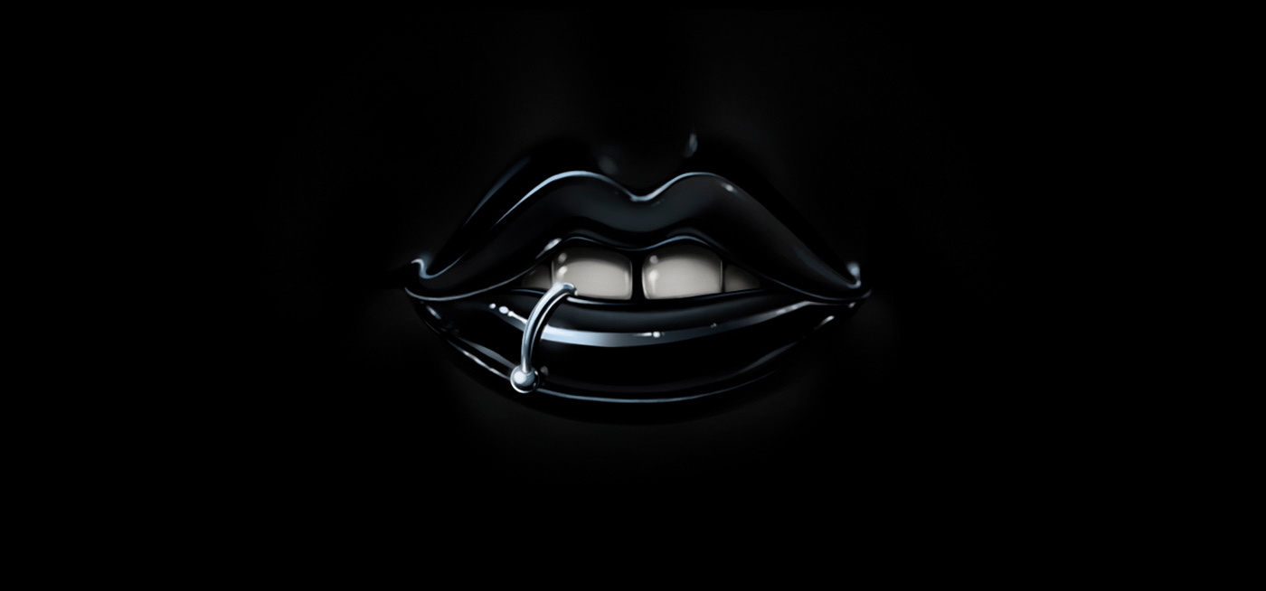 Character now Mouth lips concepts net television tv boca 2D black hype