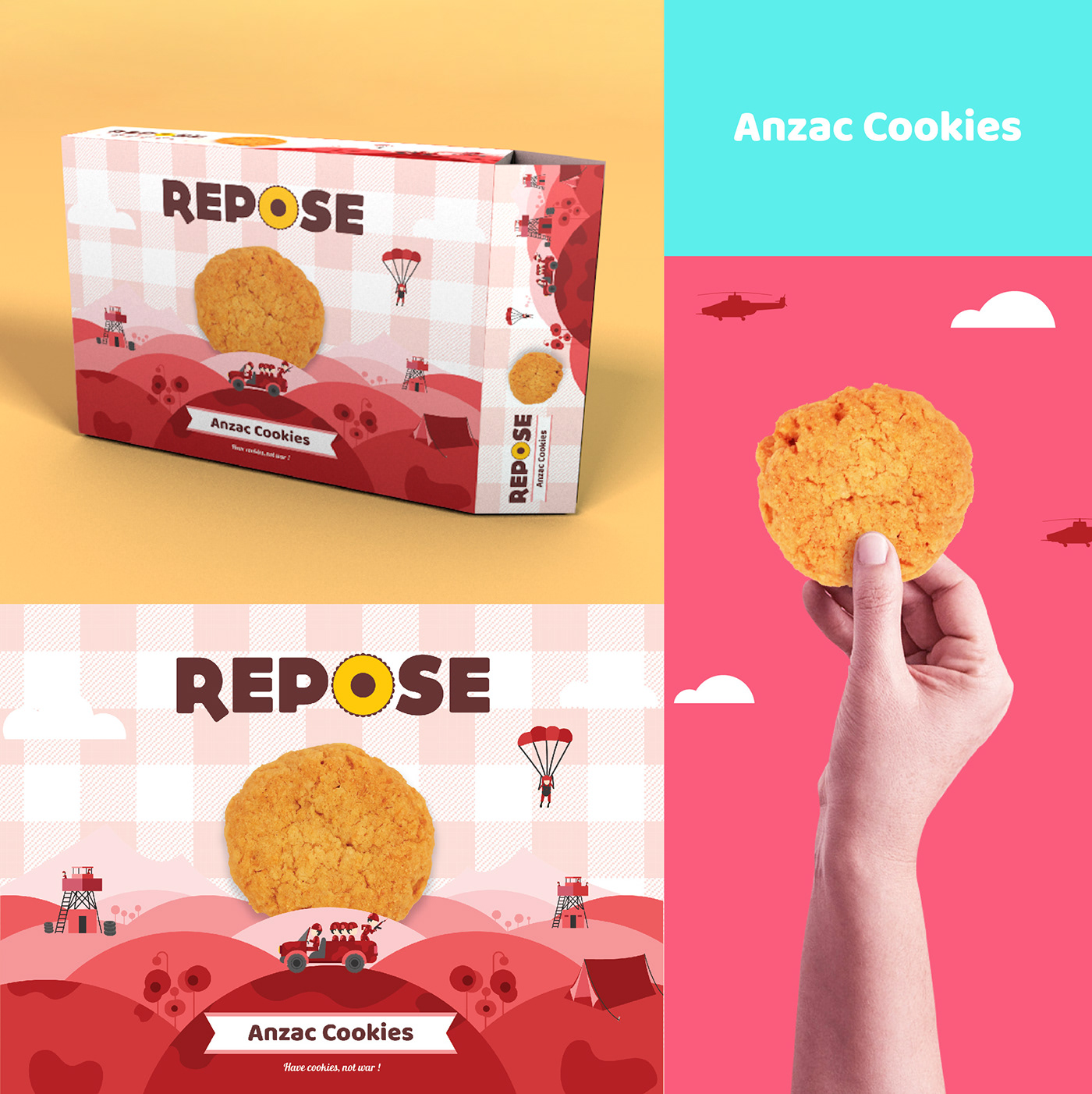 packaging design graphic design  branding  premium ILLUSTRATION  Packaging biscuits cookies
