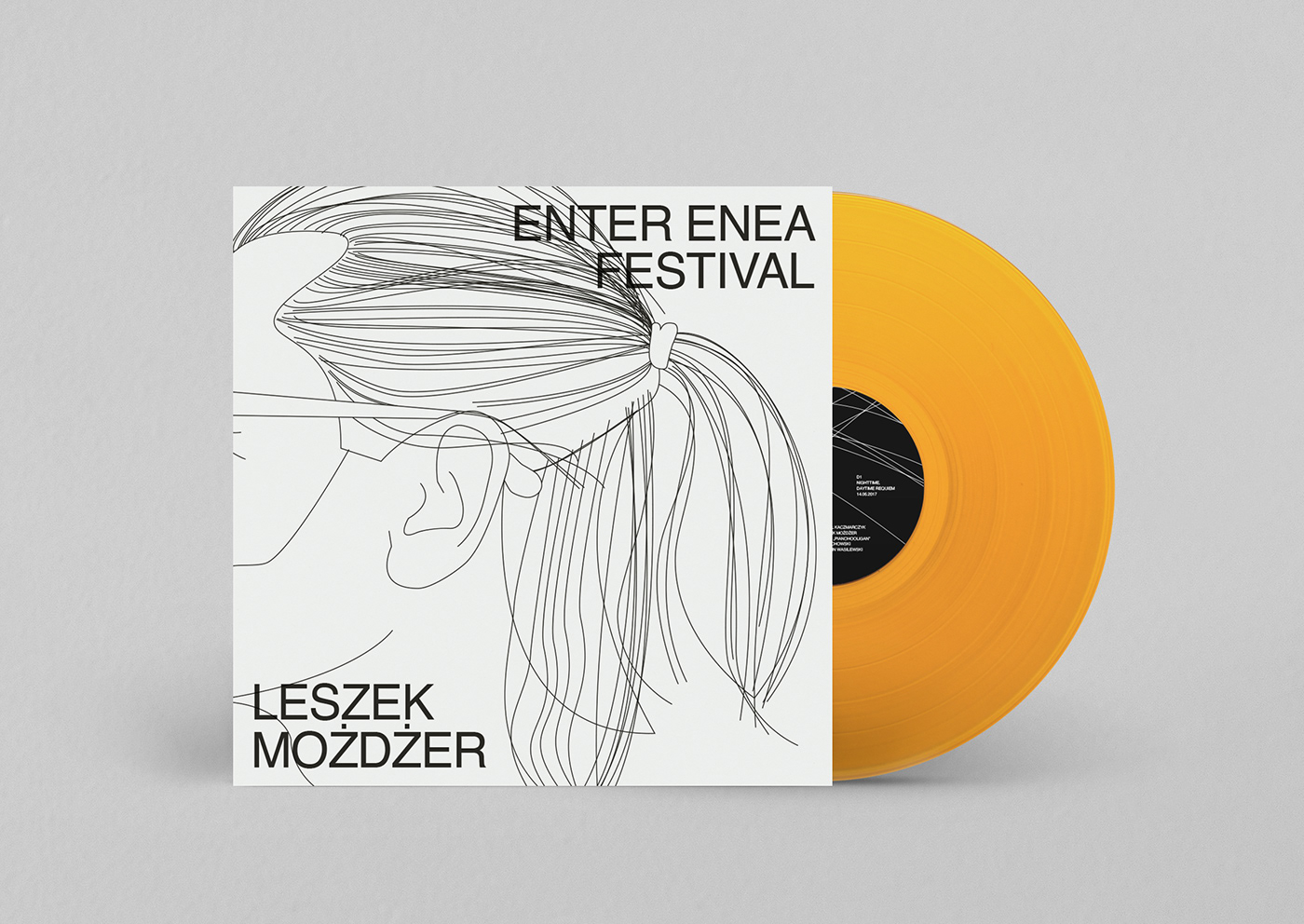 cover festival ilustration jazz leszekmozdzer minimal music print typography   vinyl