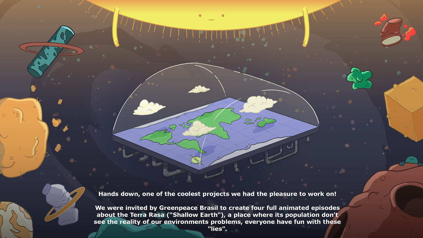 animação animation  cartoon Cel Animation Character Character design  desenho animado global warming Greenpeace personagem