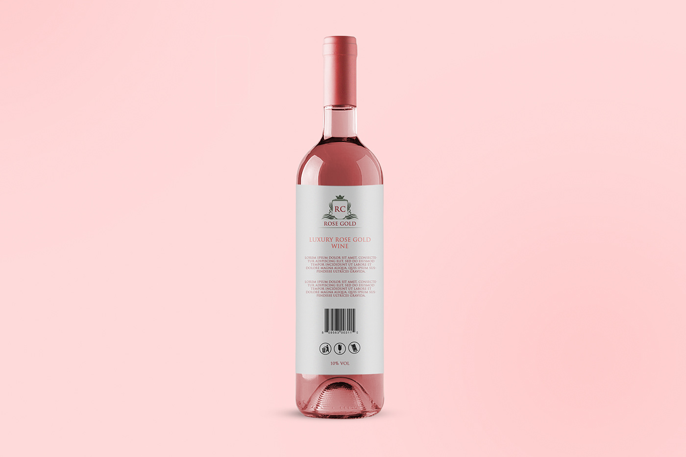 wine wine label Label Mockup branding  bottle label design freebie Packaging packaging design product
