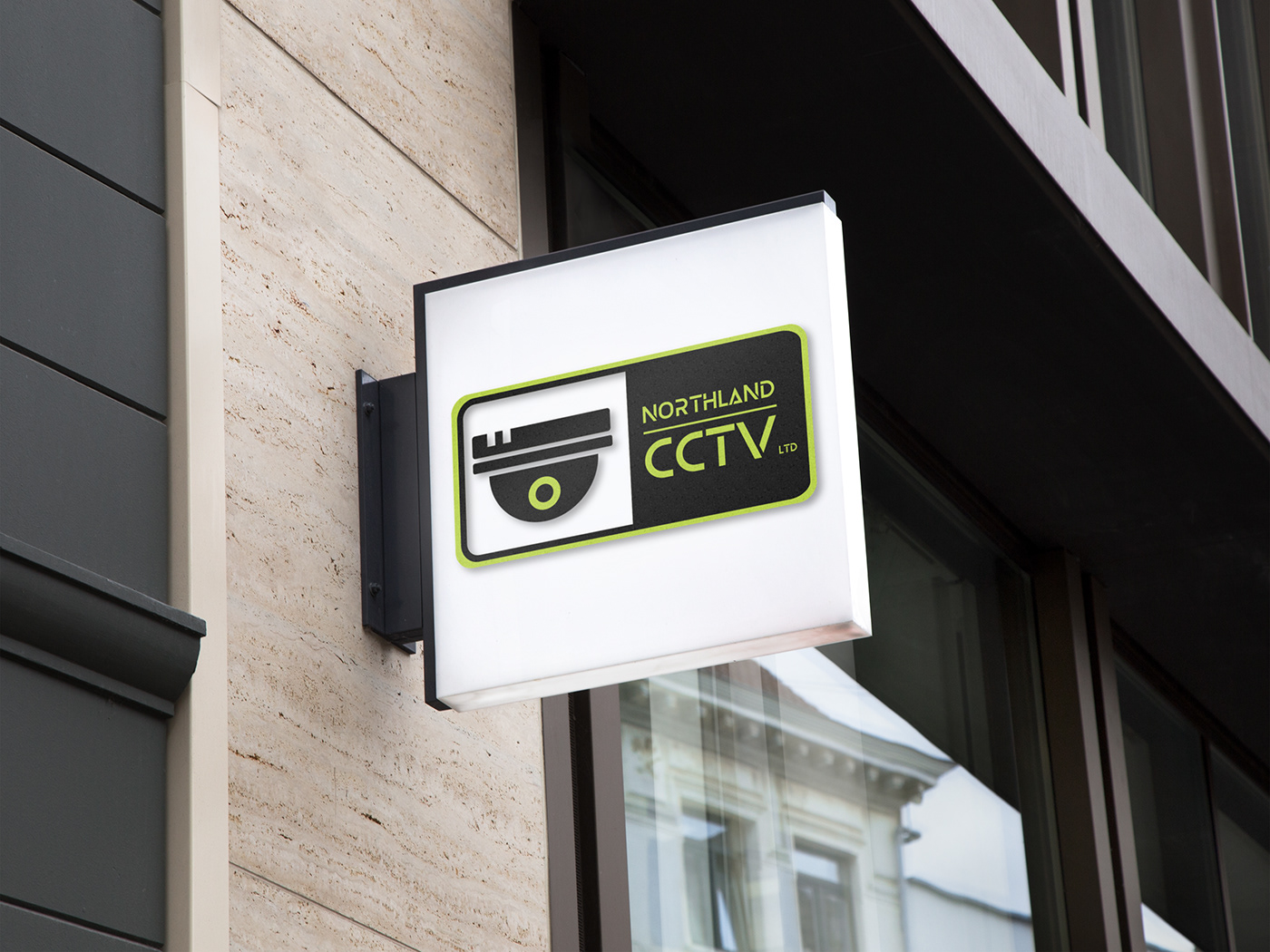 brand identity camera CCTV cyber Logo Design Northland CCTV Ltd security surveillance Technology visual identity
