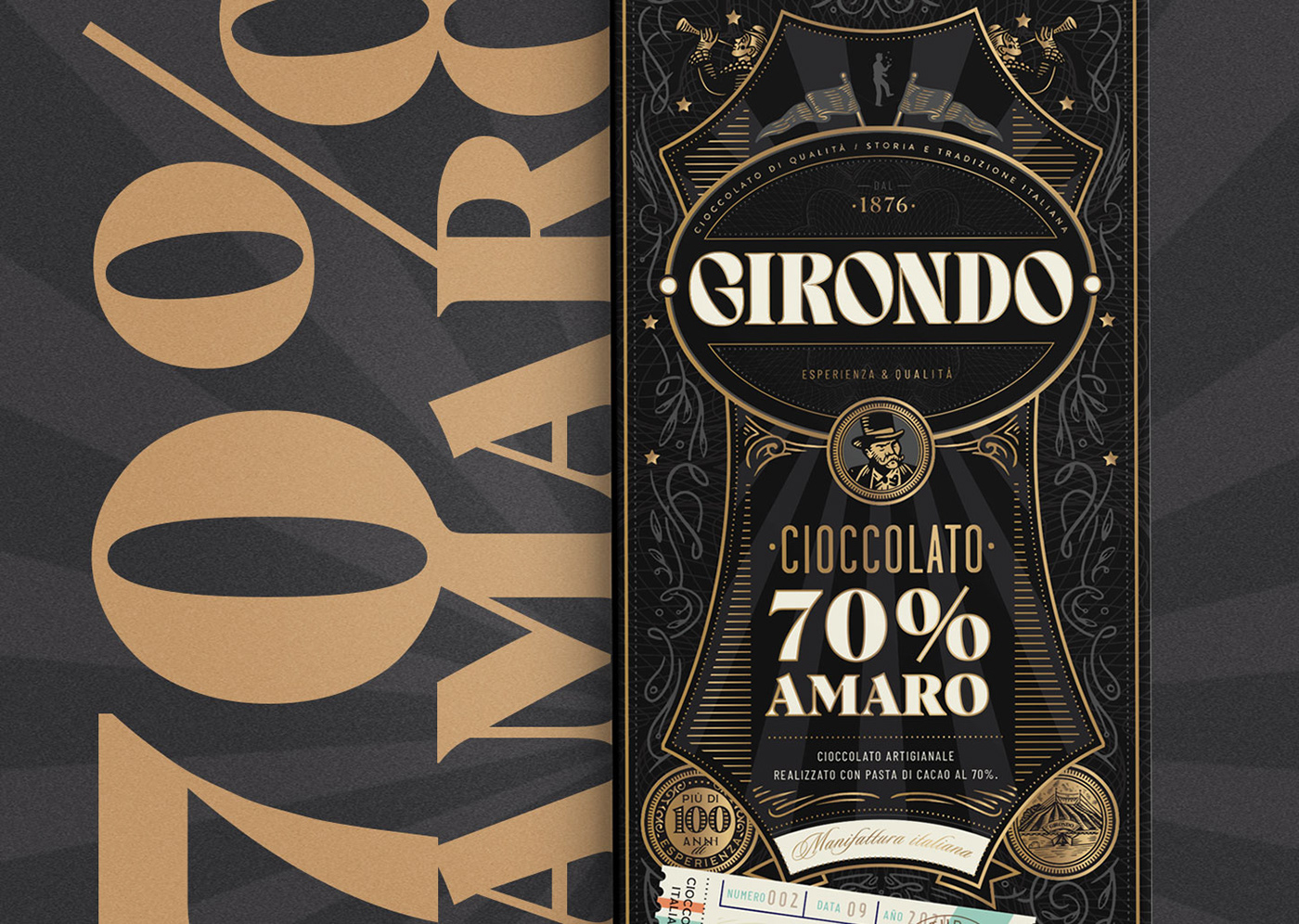 chocolate cioccolato design dibujo draw italia Italy Label Pack Packaging
