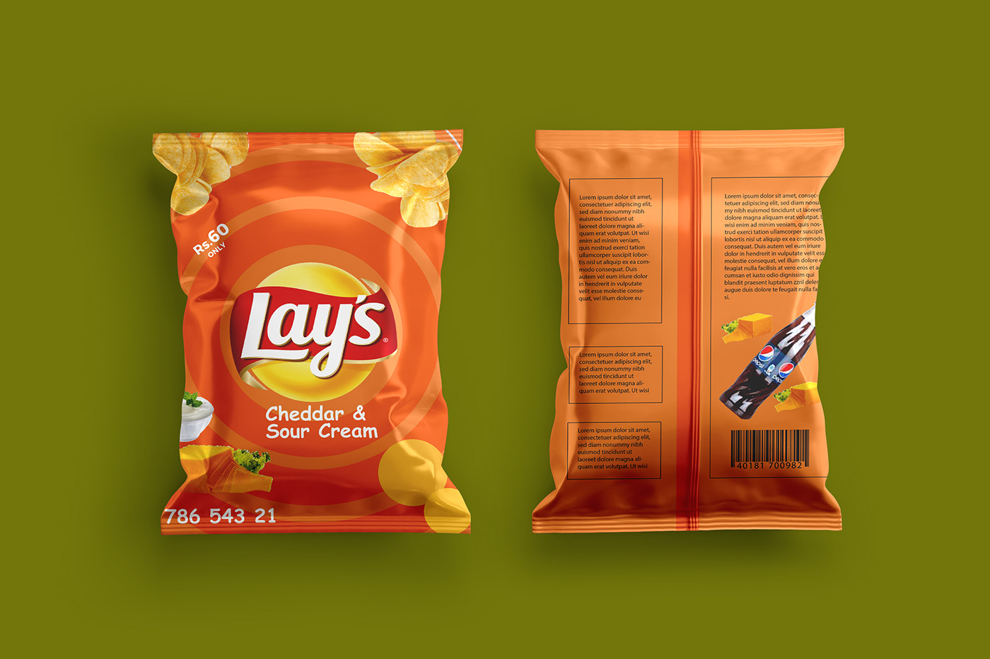 brand identity chips Food  food label design Lays lays packaging package Packaging packaging design snacks