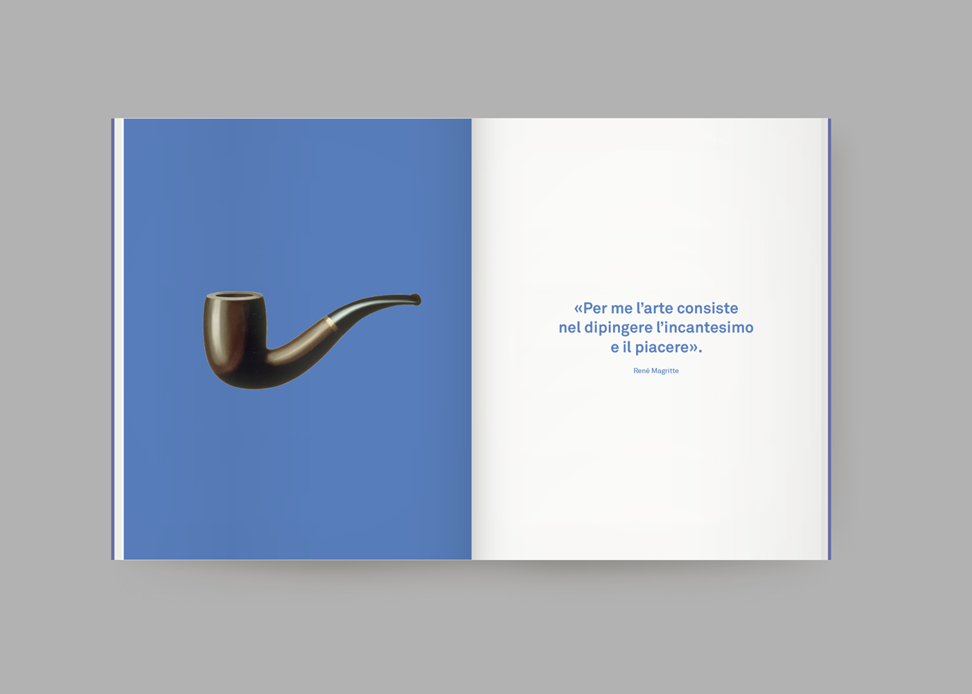 Catalogue magritte Exhibition  graphic design Layout editorial akkurat visual art