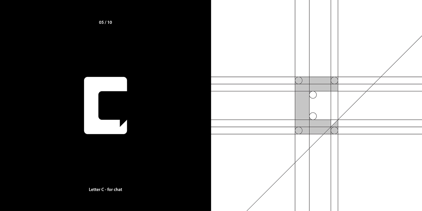 logo grid structure marks logofolio design identity branding  graphic ToolsUsed