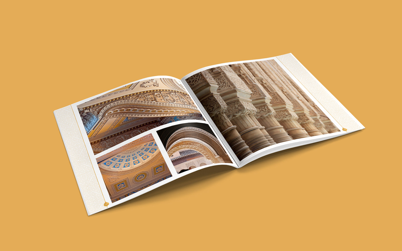 catalog brochure flayer inşaat building logo architectural mosque corporte identity