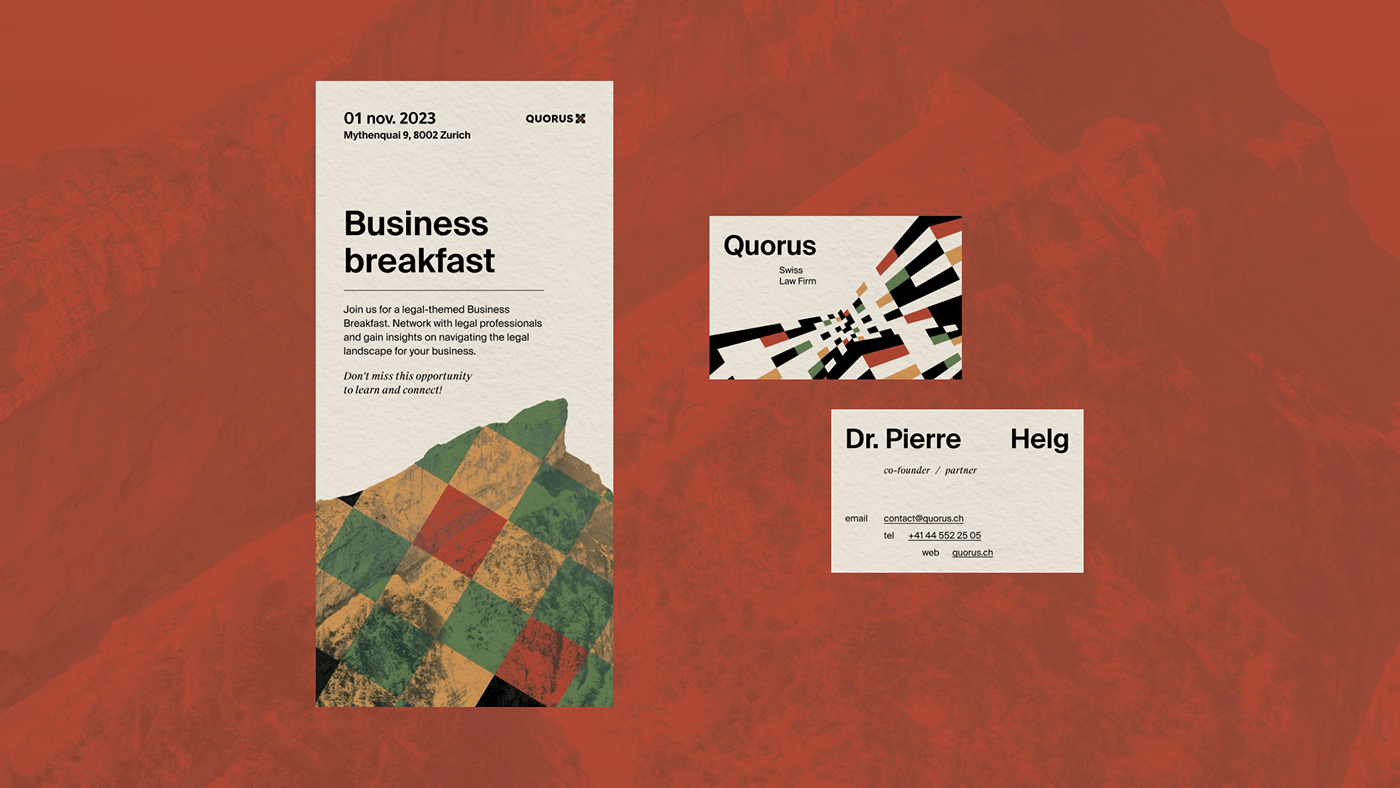 flyer and business card design