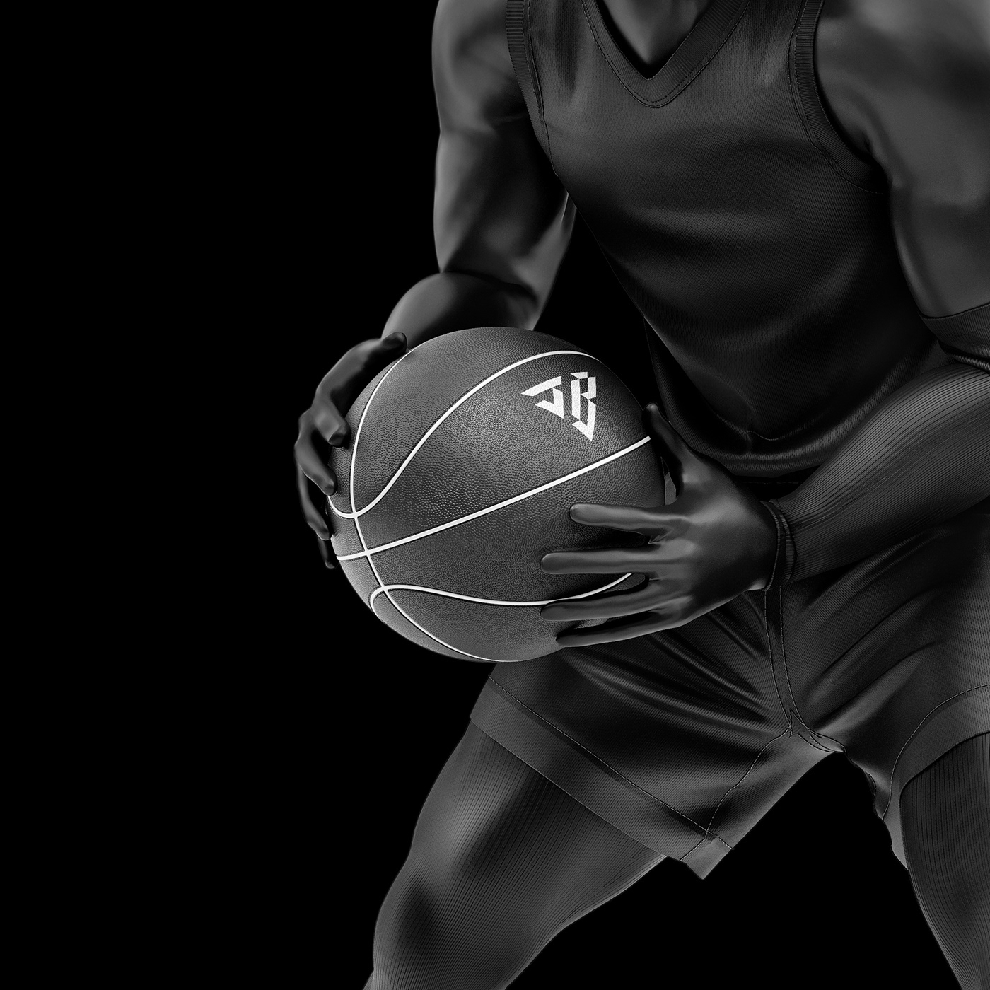 branding  basketball Basketball Logo Miami Heat jimmy butler Icon monogram NBA Triangle monogram