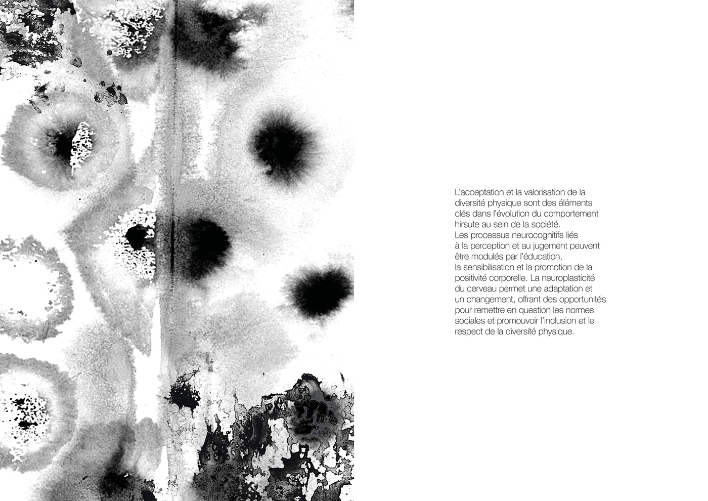 trame graphisme edition mise en page noir et blanc taches peinture abstrait textures recherches