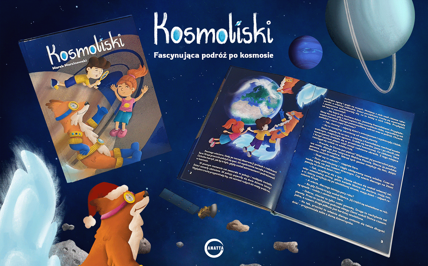 book children cosmofoxes cosmos hardcover illustrations kids kosmoliski publication Space 