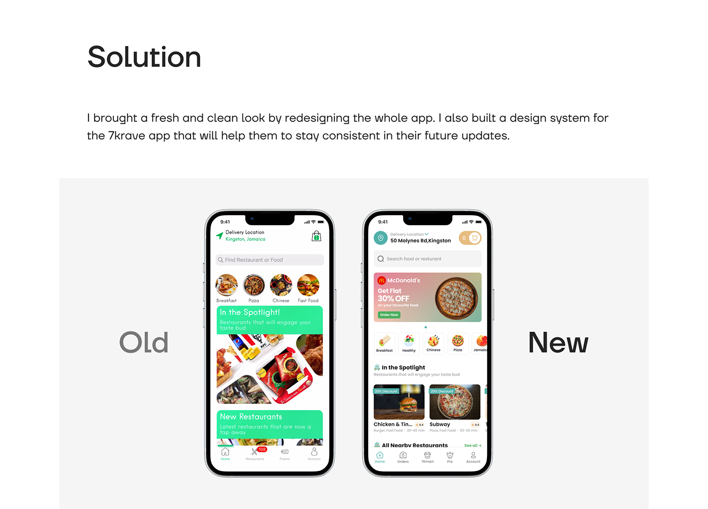 app app design application Ecommerce food delivery Mobile app UI UI/UX UX design visual design