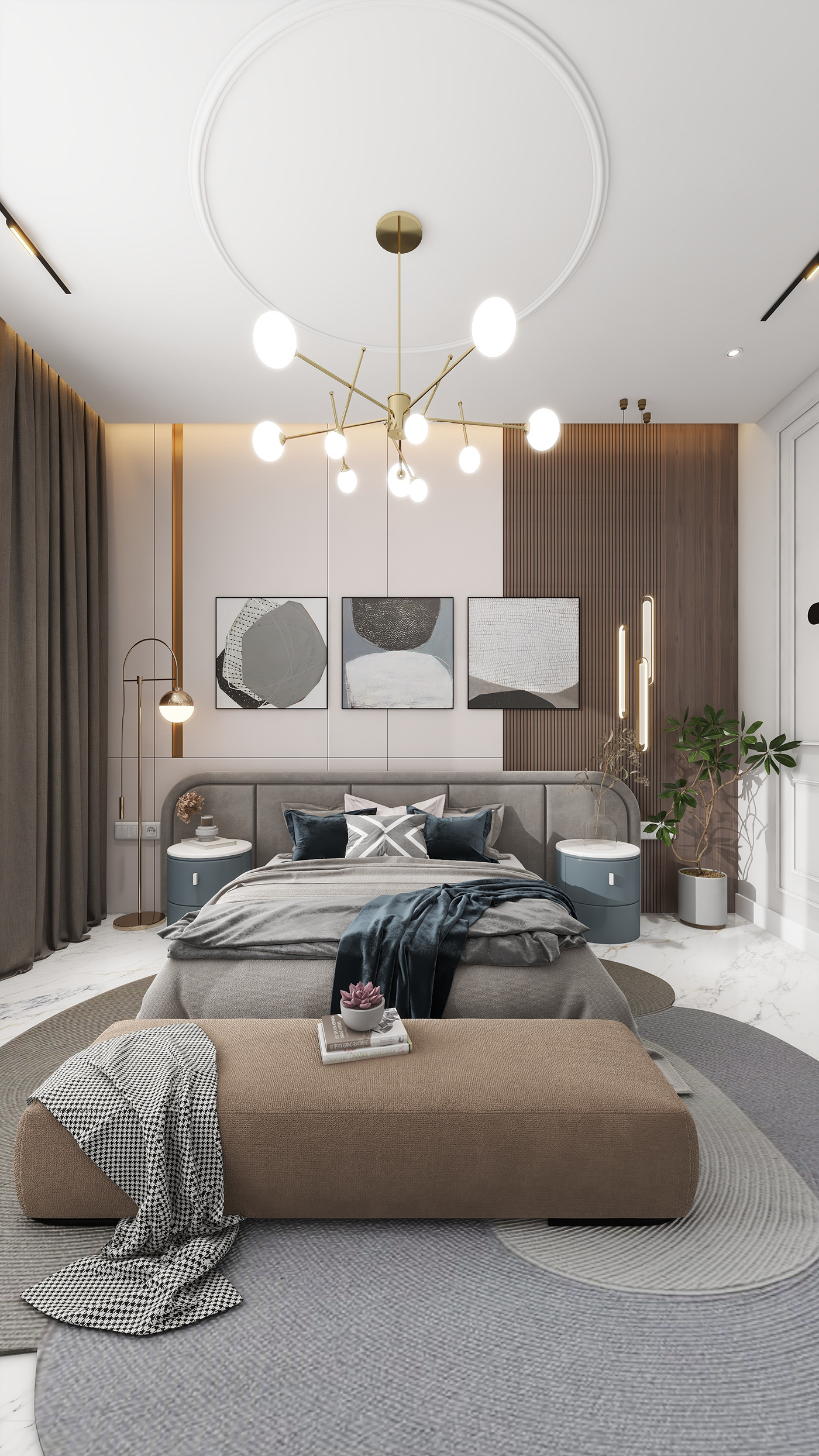 bedroom interior design  bedroominterior bedroomdesign walkincloset Interior architecture visualization 3D Render