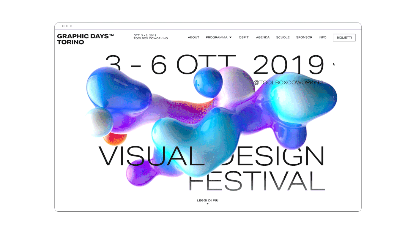 festival visual design motion design graphic design  GRAPHIC DAYS EXHIBIT DESIGN Exhibition  art direction  Turin motion