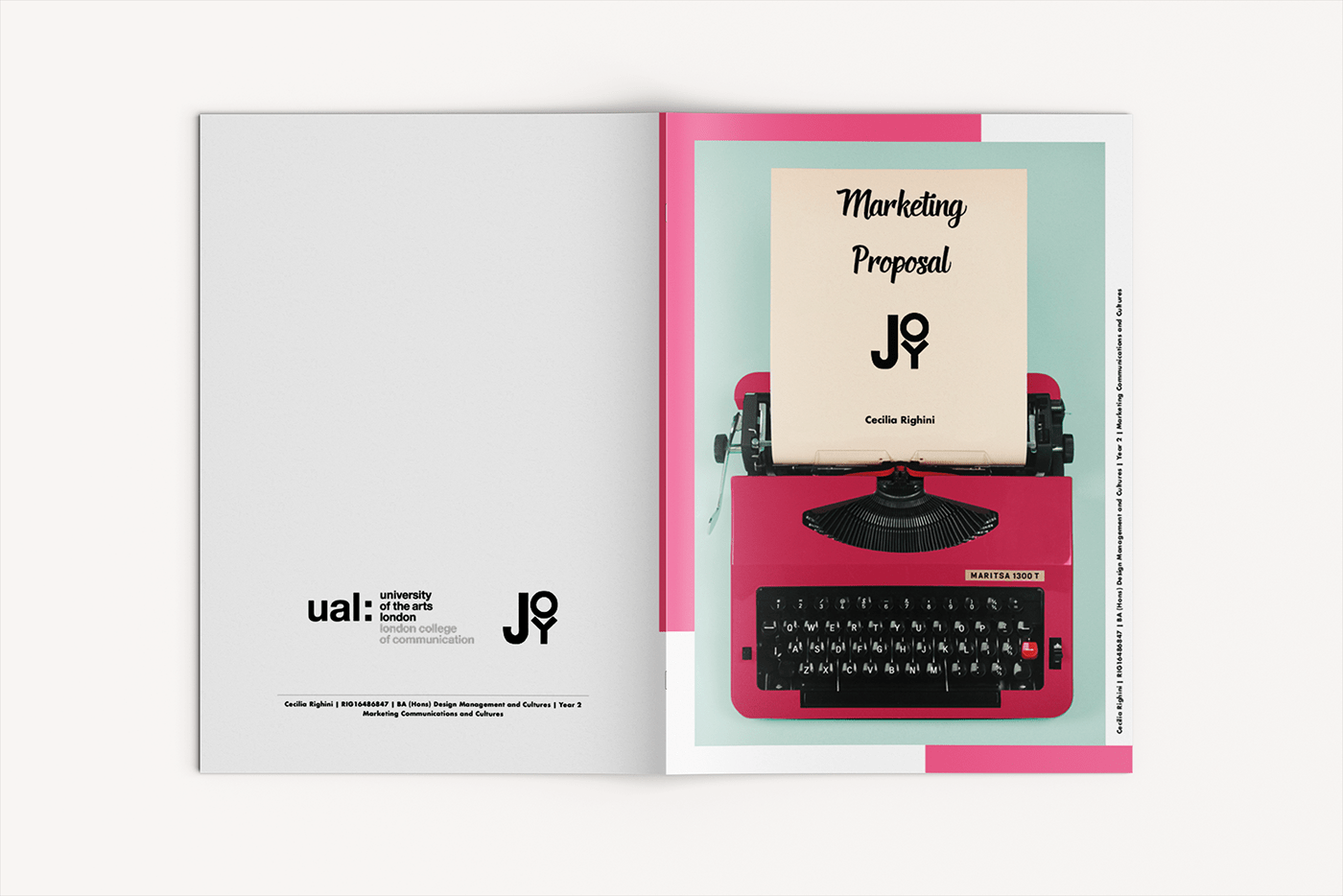 marketing   editorial design  graphic design  Layout Proposal communication research joythestore Fashion  branding 
