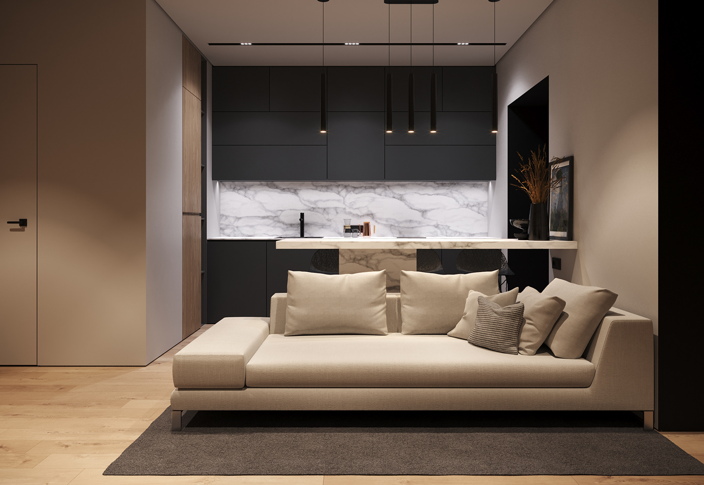 3D archviz arhitecture visualization corona home design interior design  modern interior visualization визуализация дизайн интерьера