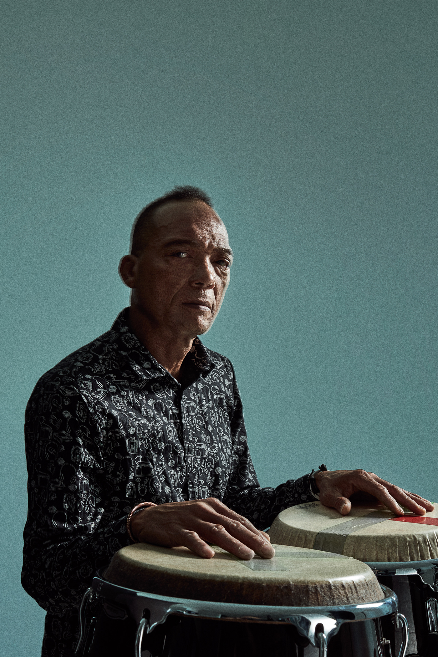 percussionist Dominican republic latino music exotic portrait creative musician rhythm tamtam