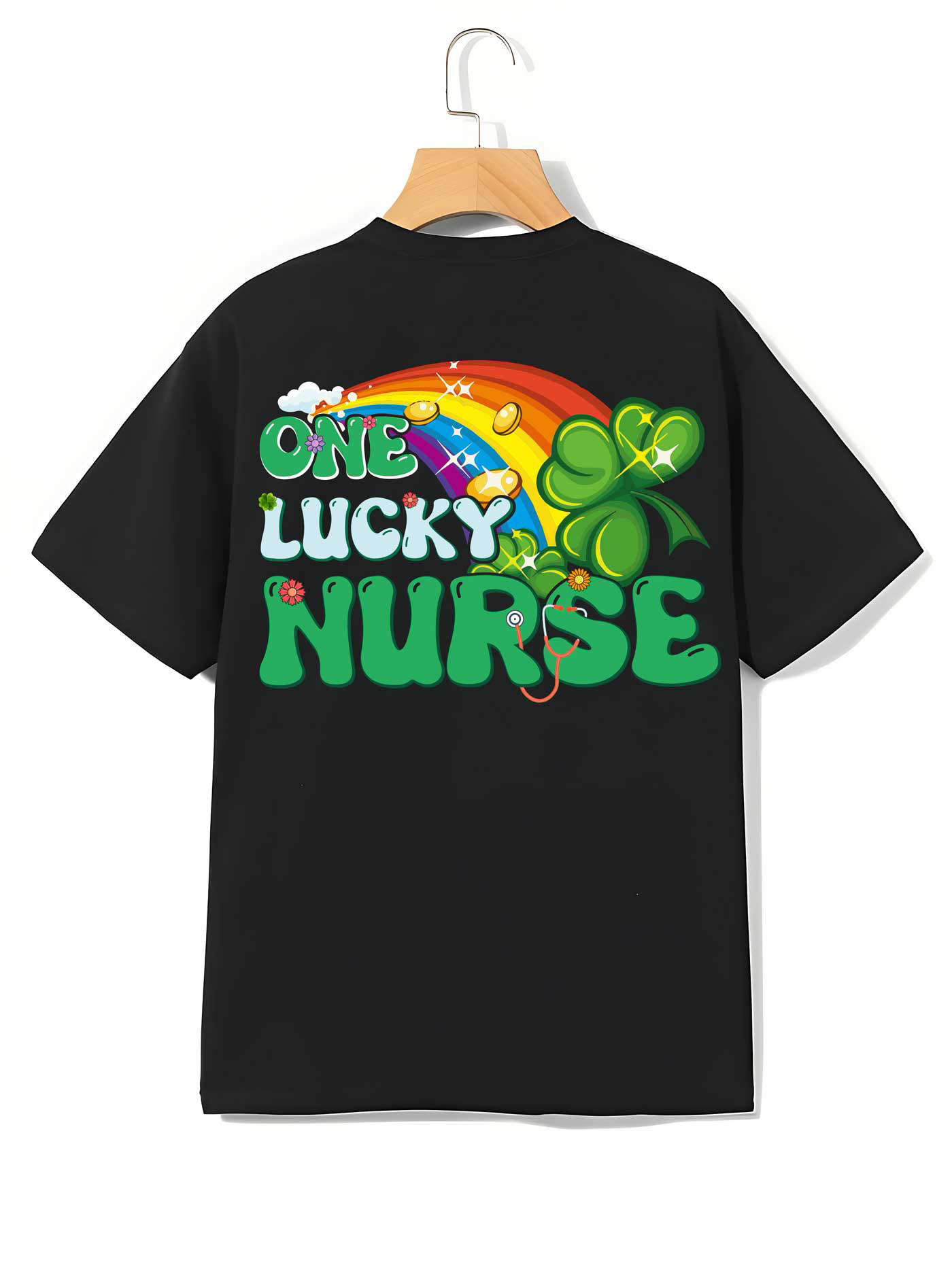 Patrick nurse nurse tee green Lucky Nurse nurse patrick's