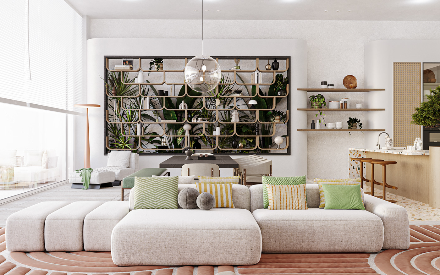 indoor architecture visualization Render interior design  3ds max archviz modern exterior 3D