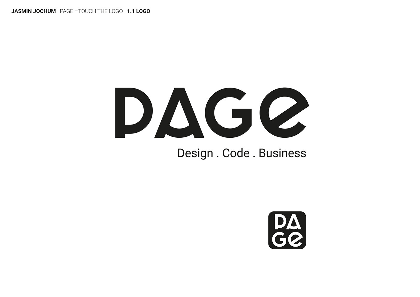 Logo Design Logo Relaunch branding  page-online.de Shocking grey Print Magazine creative industry