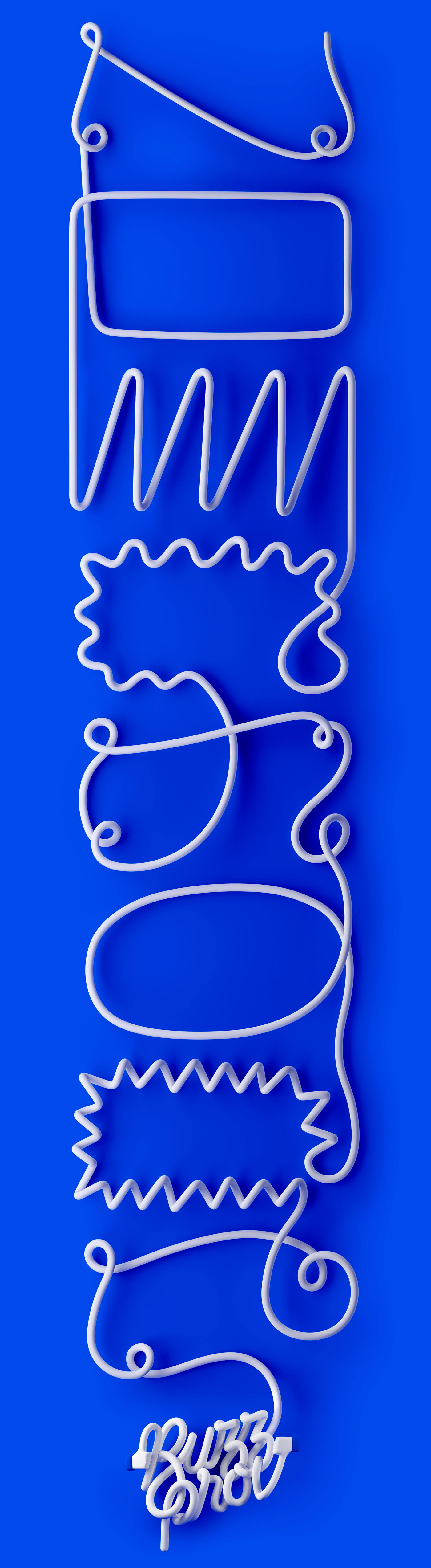 Logotype illustrations 3D typography   sidlee blue Website lettering