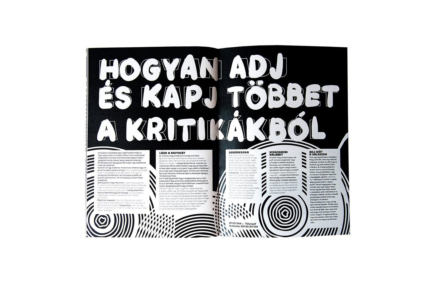 zinezo design periodical kolcsarzsolt print editorial typography   line magazine fanzine