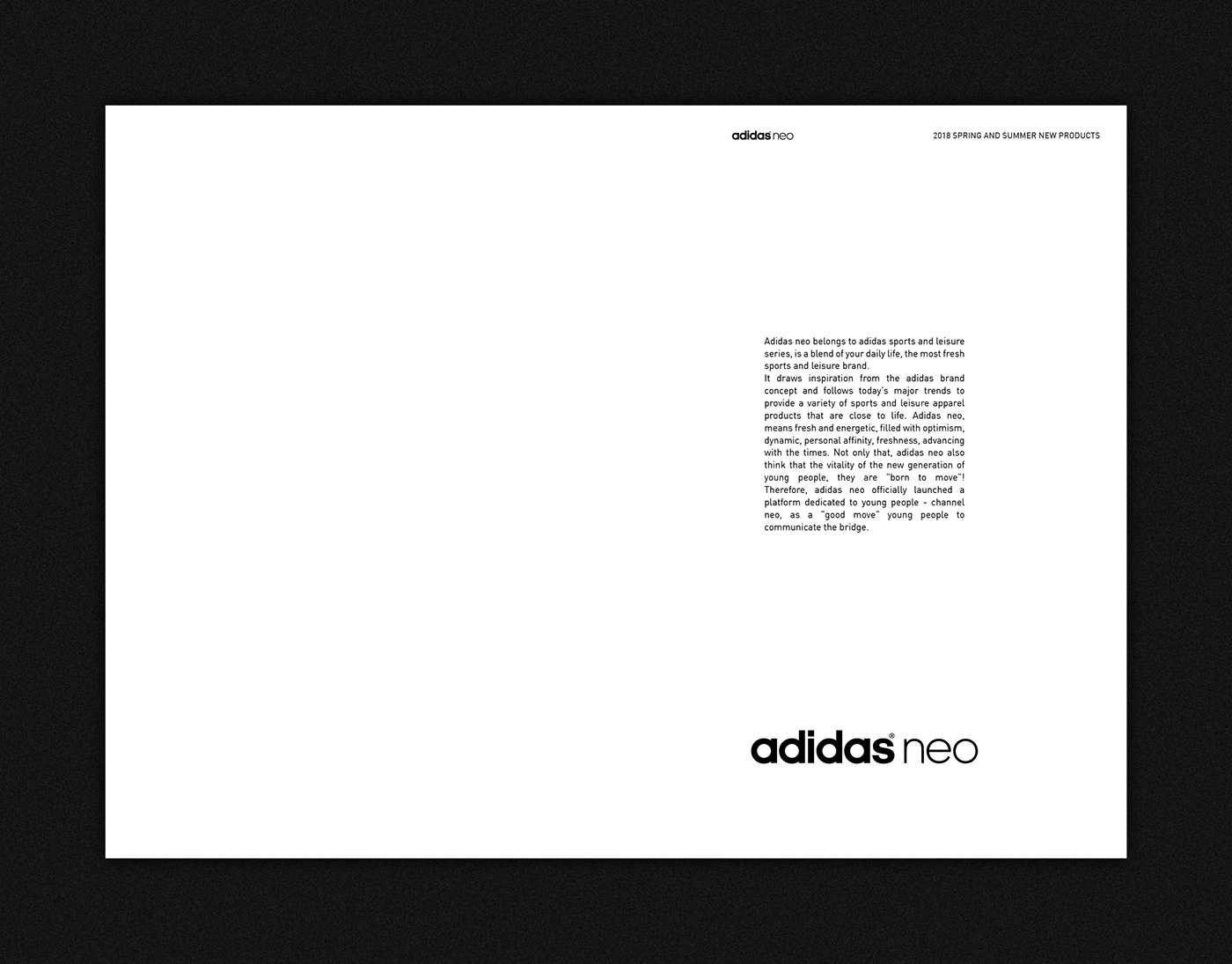 adidas graphic design adidas neo Advertising  creative Fashion  campaign summer ad