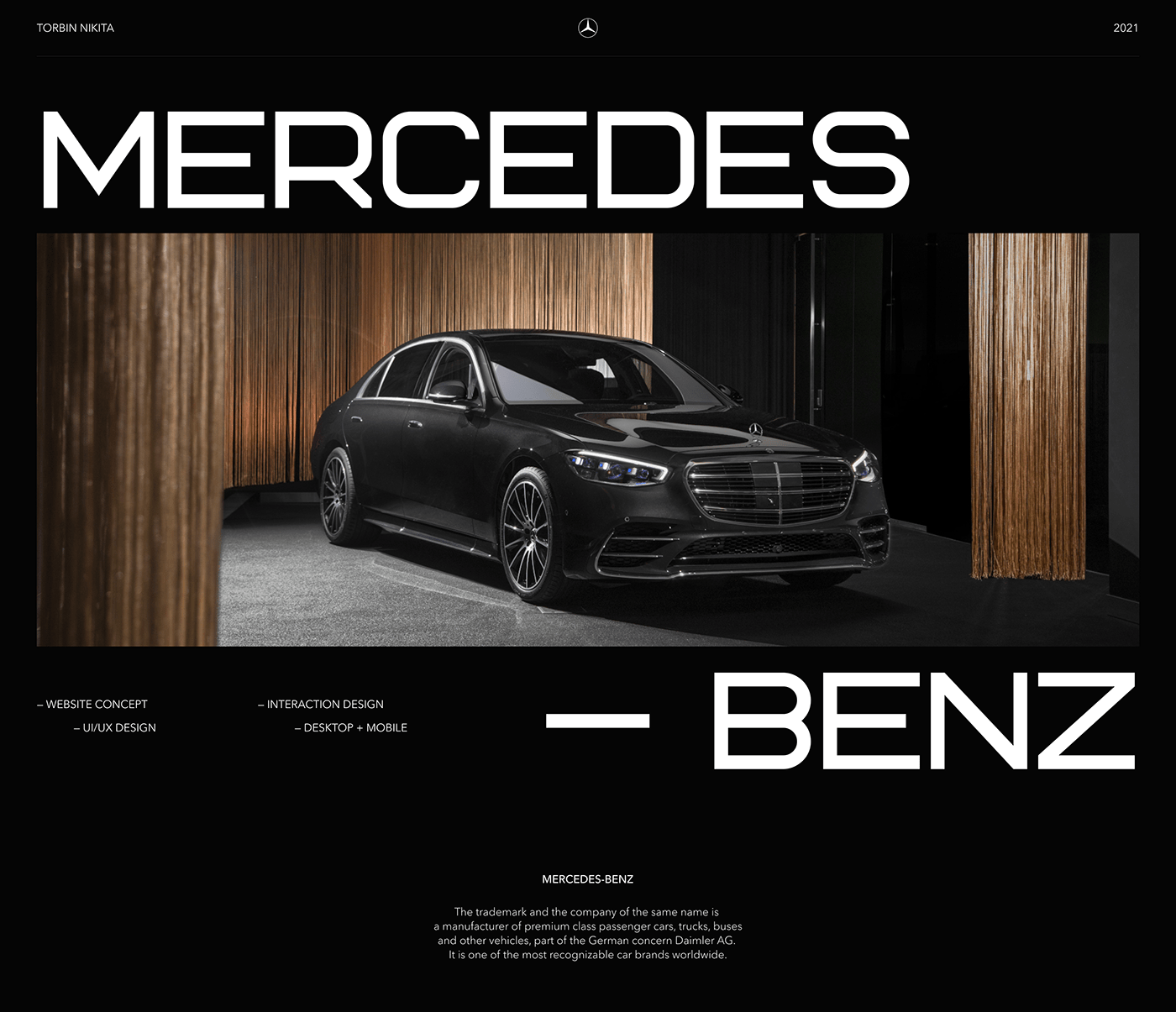 Auto automobile car concept Interface mercedes mercedes-benz premium user experience Vehicle