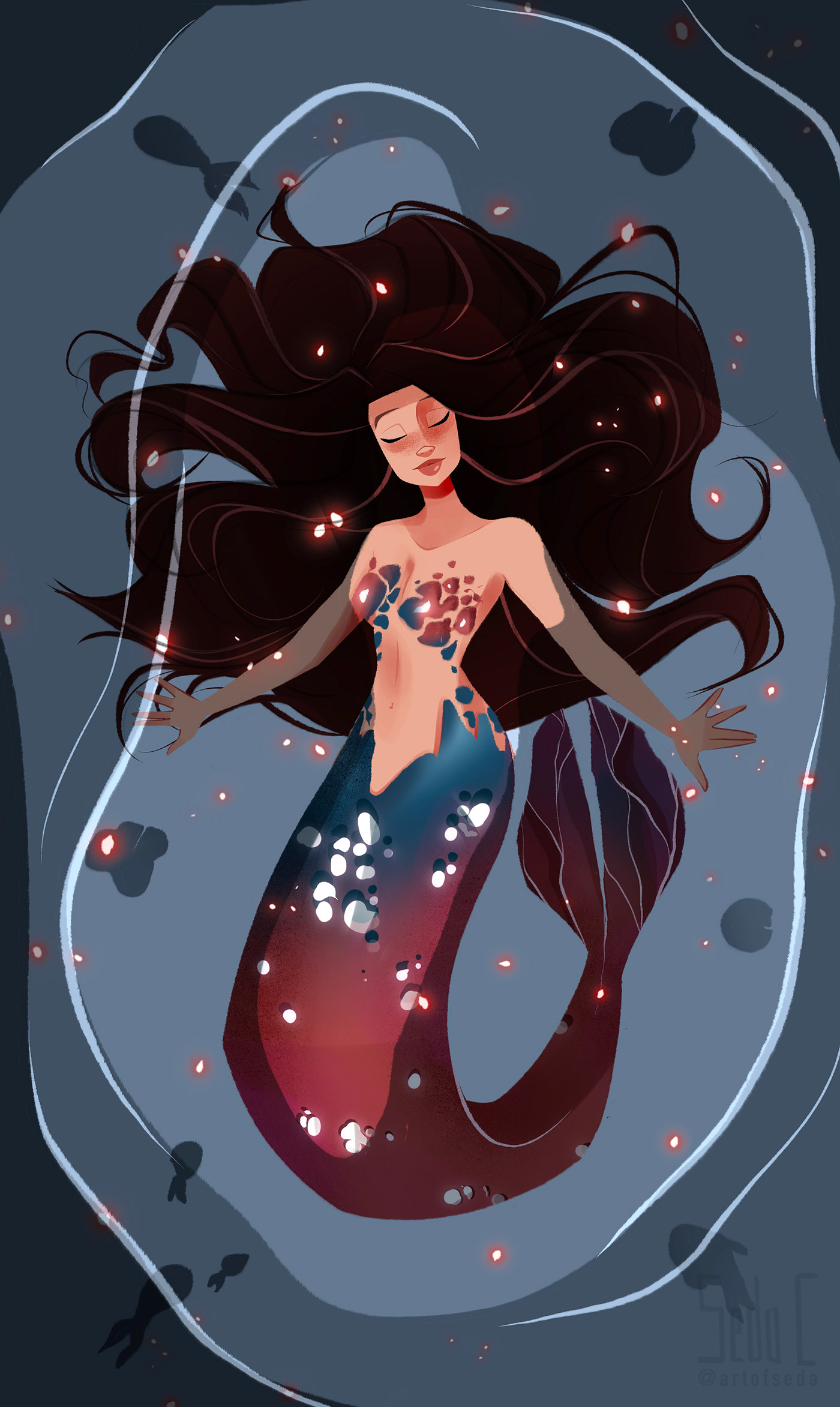 bookillustrator characterdesign childrenbookillustrator mermaid mermaidillustration mermay Mermay2021
