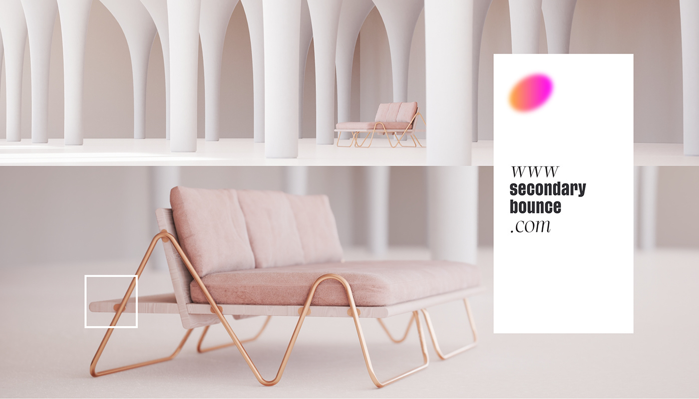 architecture brand identity gradient marca Virtual reality