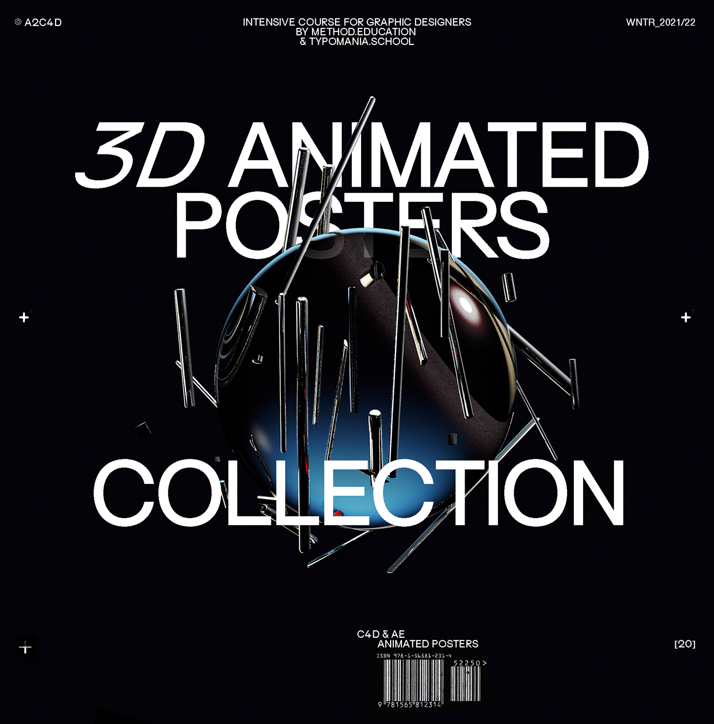 3D 3d Poster animated poster animation  augmented reality cinema4d poster Render typography   typography poster