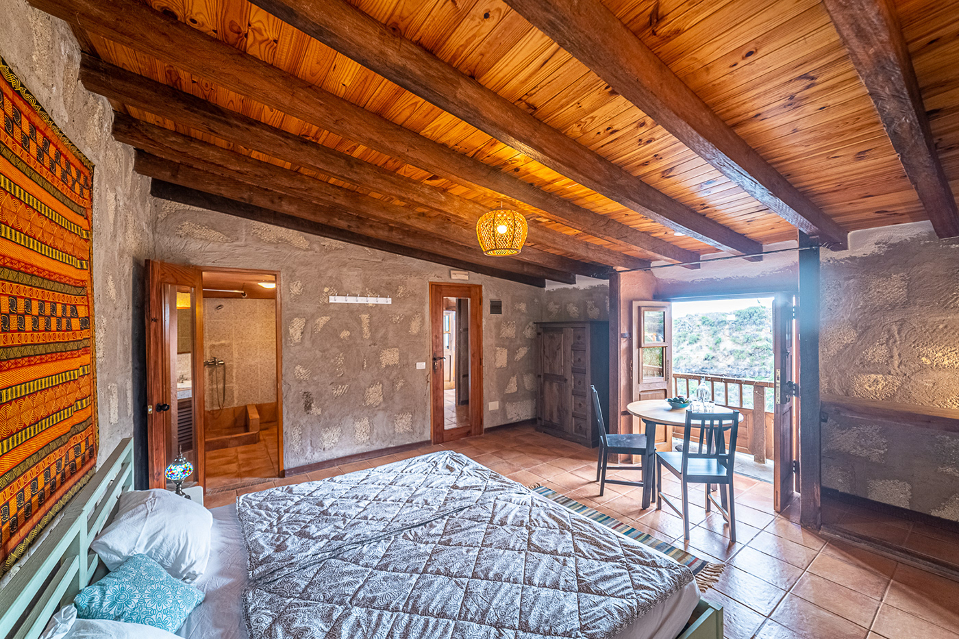 architecture hdr photography holiday house Interior photo editing Photography  stone house tenerife traditional