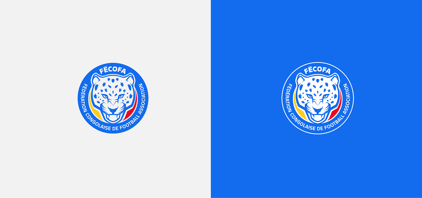africa brand concept Congo design football identité visuel logo soccer sport