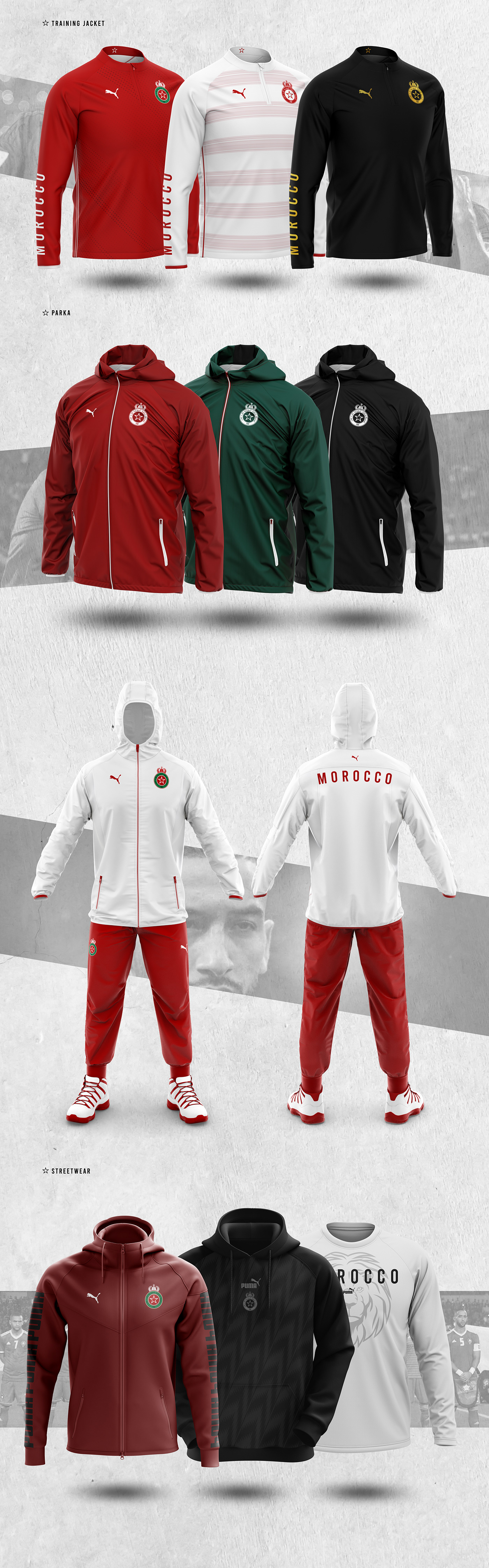 branding football football football graphic Jersey concept logo logo concept Maroc Morocco rebranding soccer