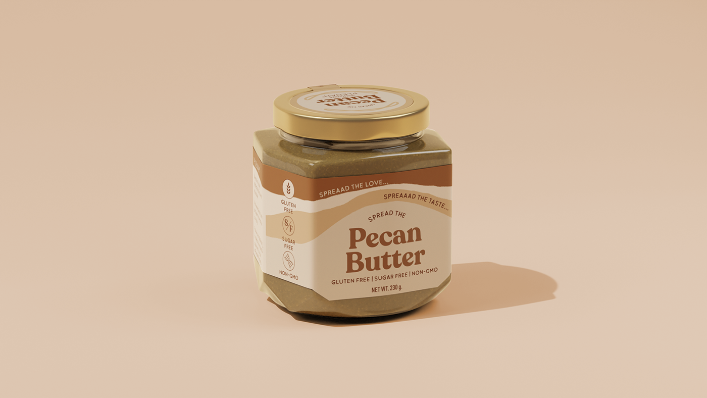 branding  butters healthy identity Packaging packaging design strategy design