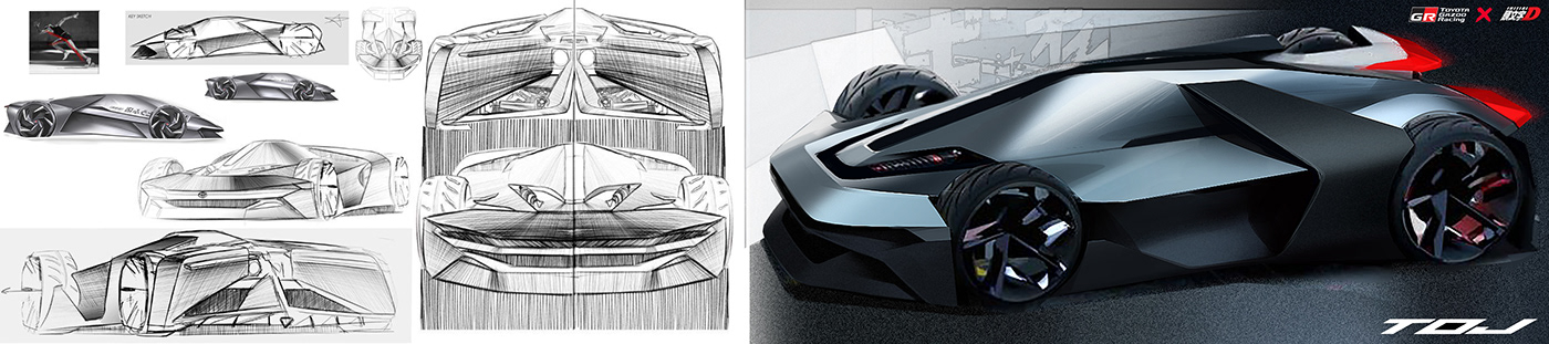 3D Automotive design blender car design car exterior design concept car Render transportaton design