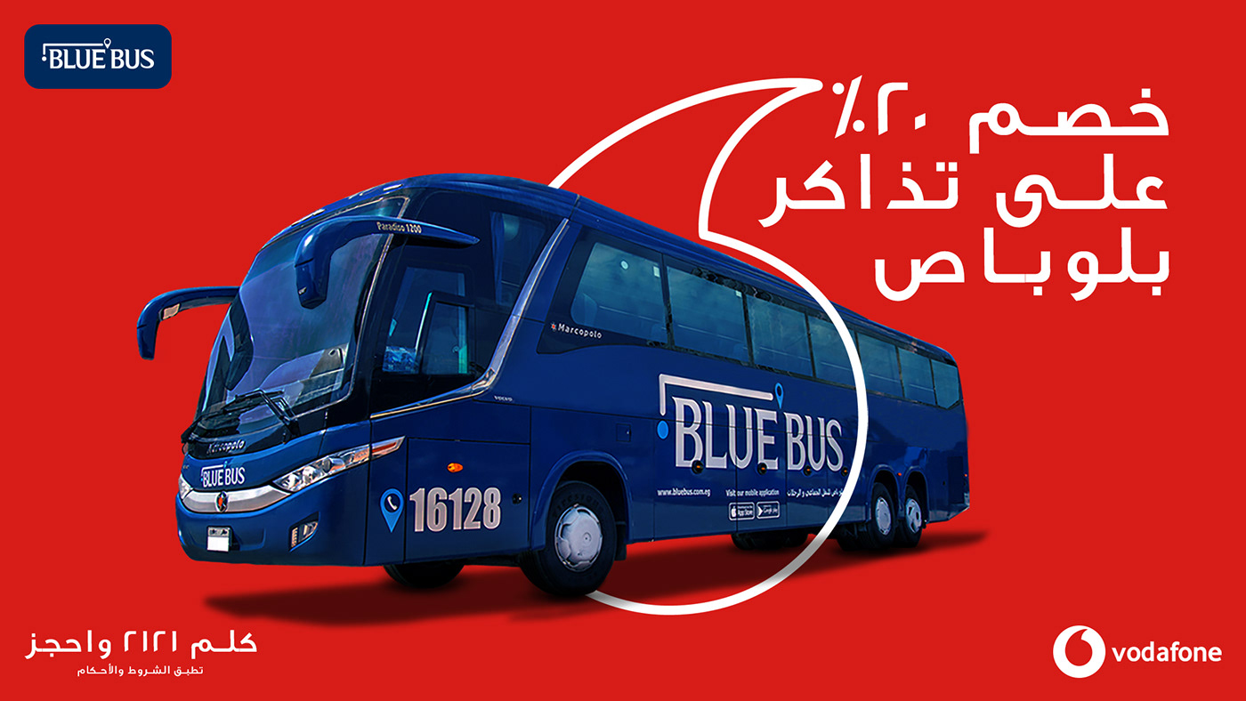 blue bus bluebus discount offer Photo Manipulation  vodafone