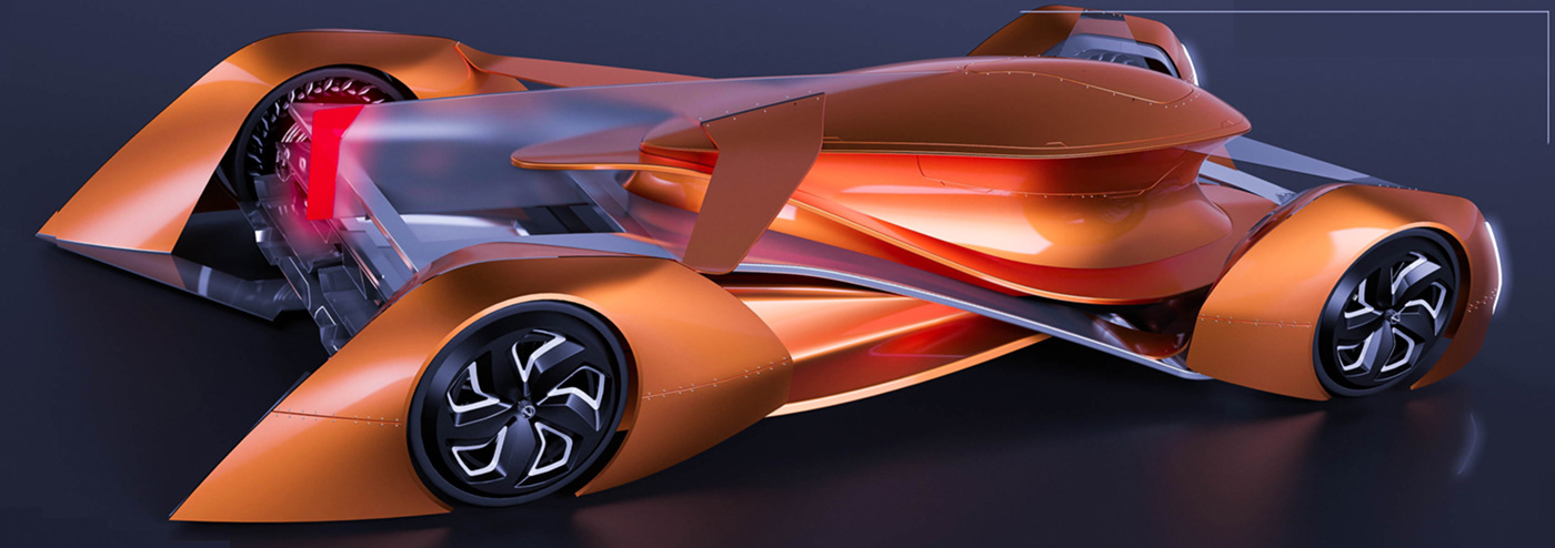 tata michelin LeMans vray Maya concept art Automotive design autodesk alias