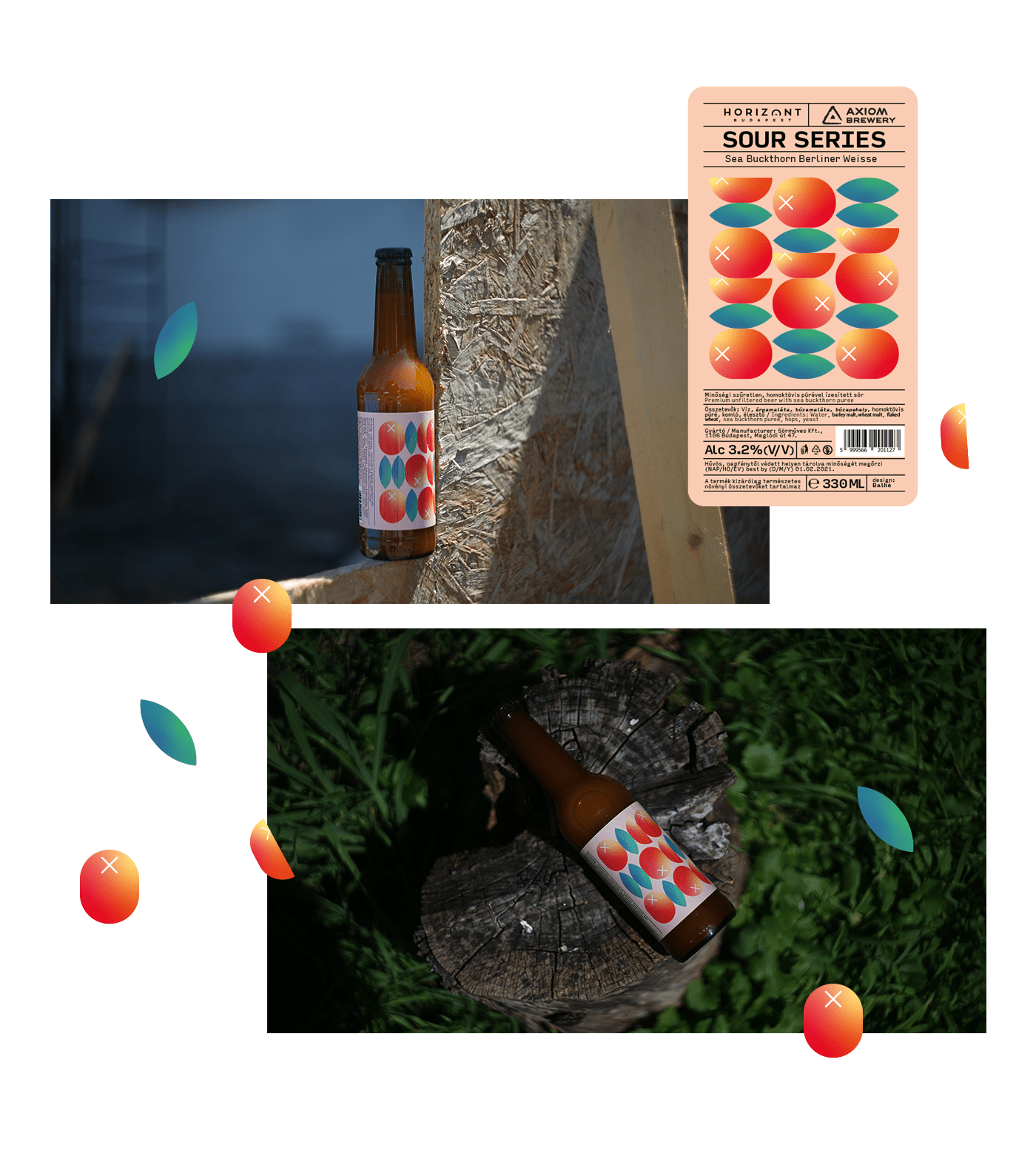 beer beercan can cool craftbeer Fruit Label minimal package Packaging