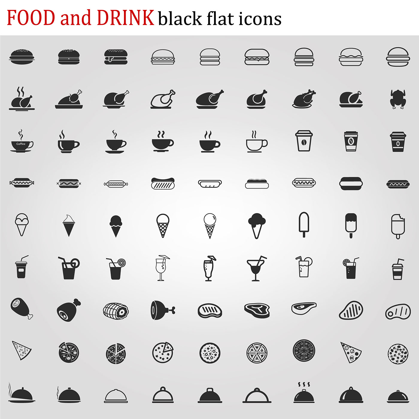 icons set universal flat icons black icons universal black flat Universal icons icon set icons set