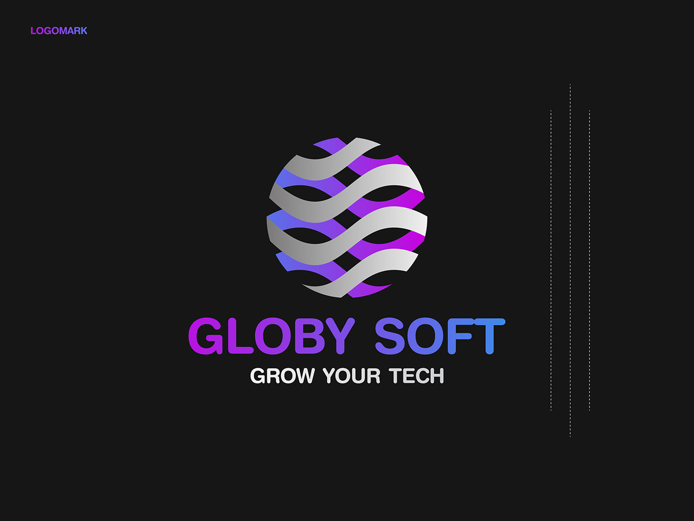 App logo best logo designer Connecting cyber gradient Modern Tech Networking logo server Technology website logo