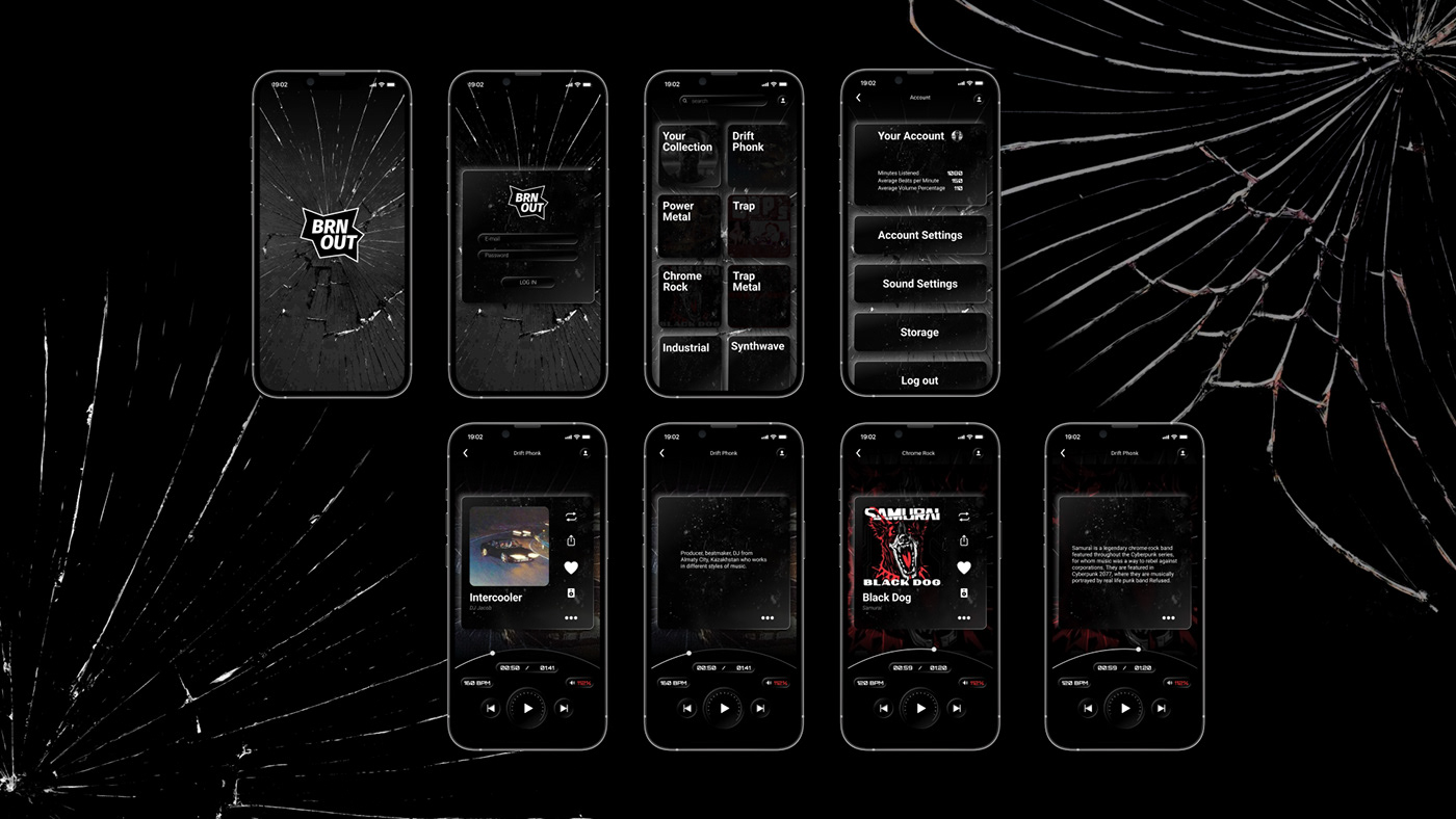 Alternate Reality app app design motion graphics  Music Festival music streaming Music Streaming App UI/UX user experience user interface