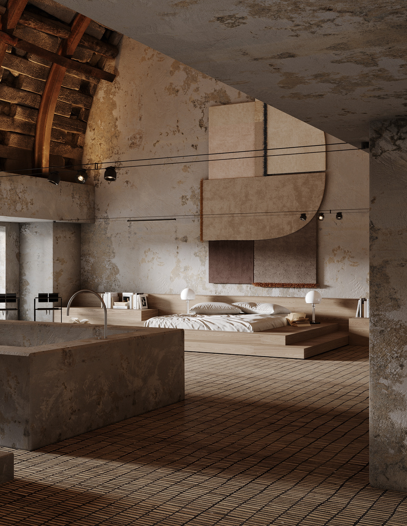 architecture archviz cgartist living room minimal modern moderninterior Urban Design visualization Wabi Sabi